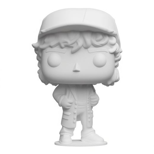 80s Curly-Haired Kid – other view