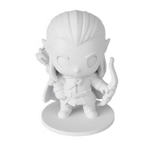 Elf Archer Chibi – other view