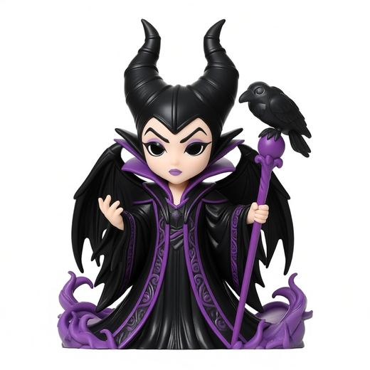 Horned Dark Fairy Chibi