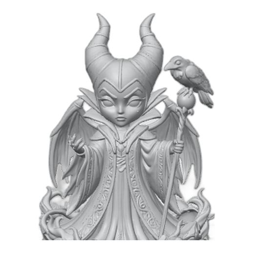 Horned Dark Fairy Chibi – other view