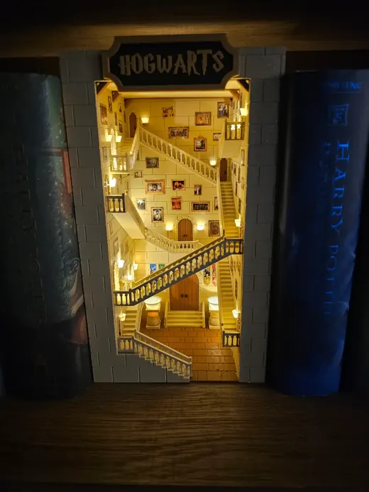 Wizarding Castle Book Nook