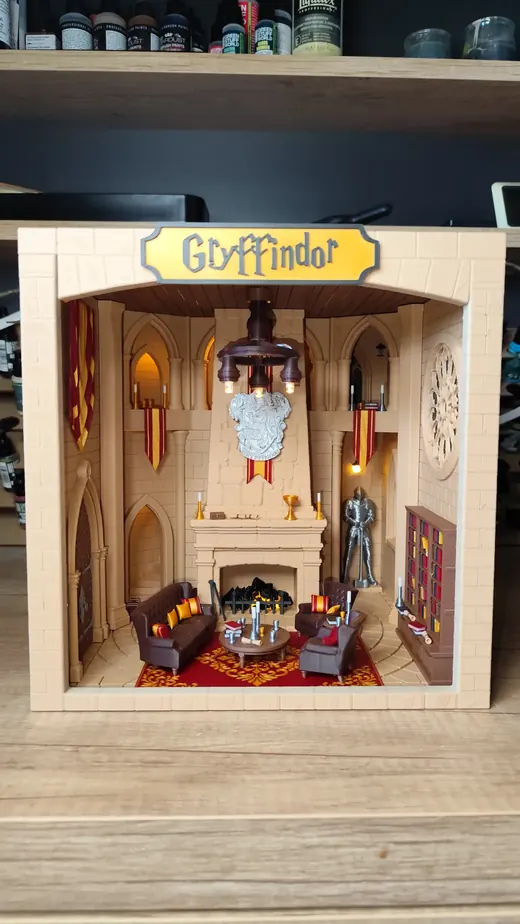Wizarding Common Room Book Nook – other view