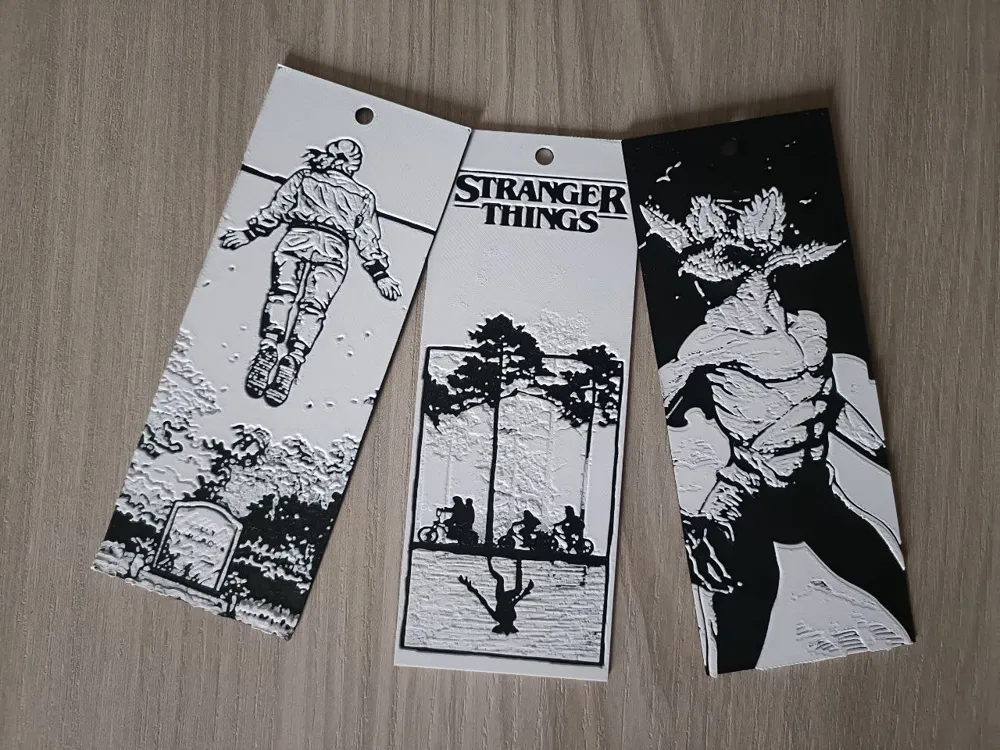 80s Mystery Town Bookmarks
