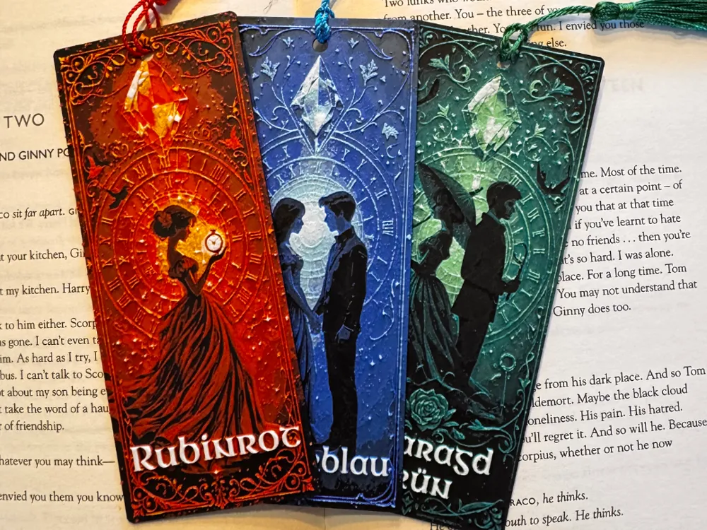 Gemstone Trilogy Bookmark Set