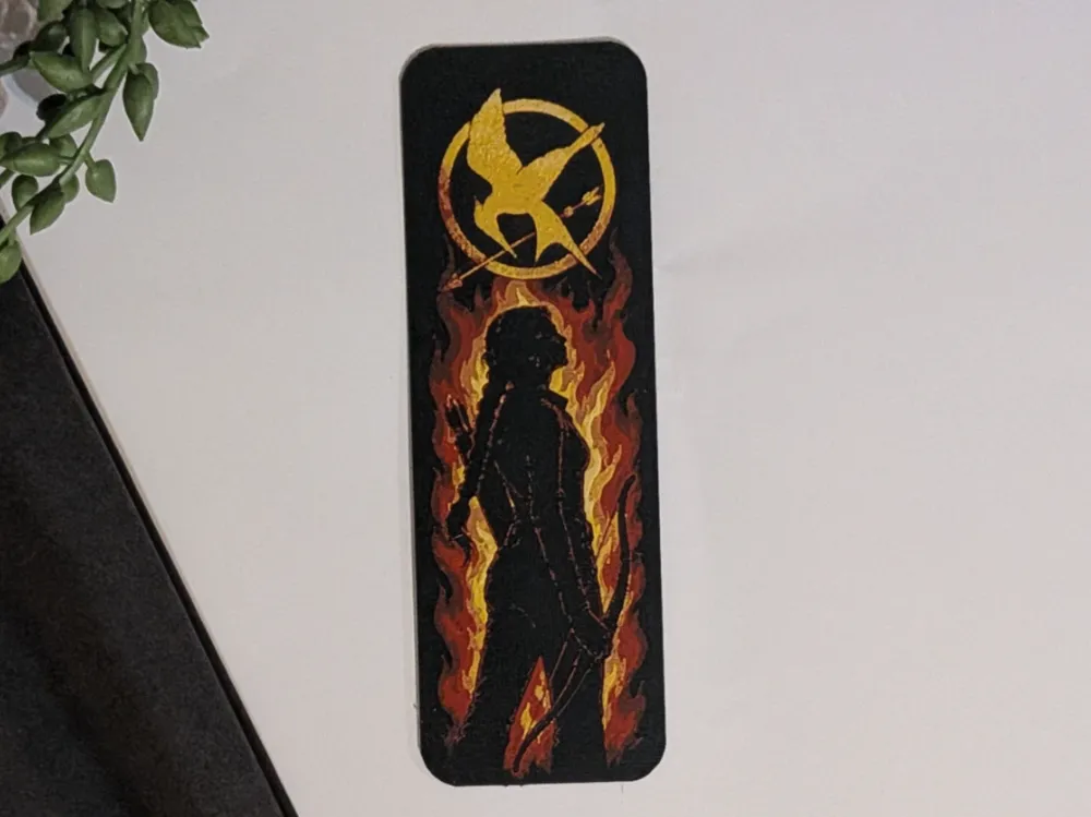Girl on Fire Archer Bookmark