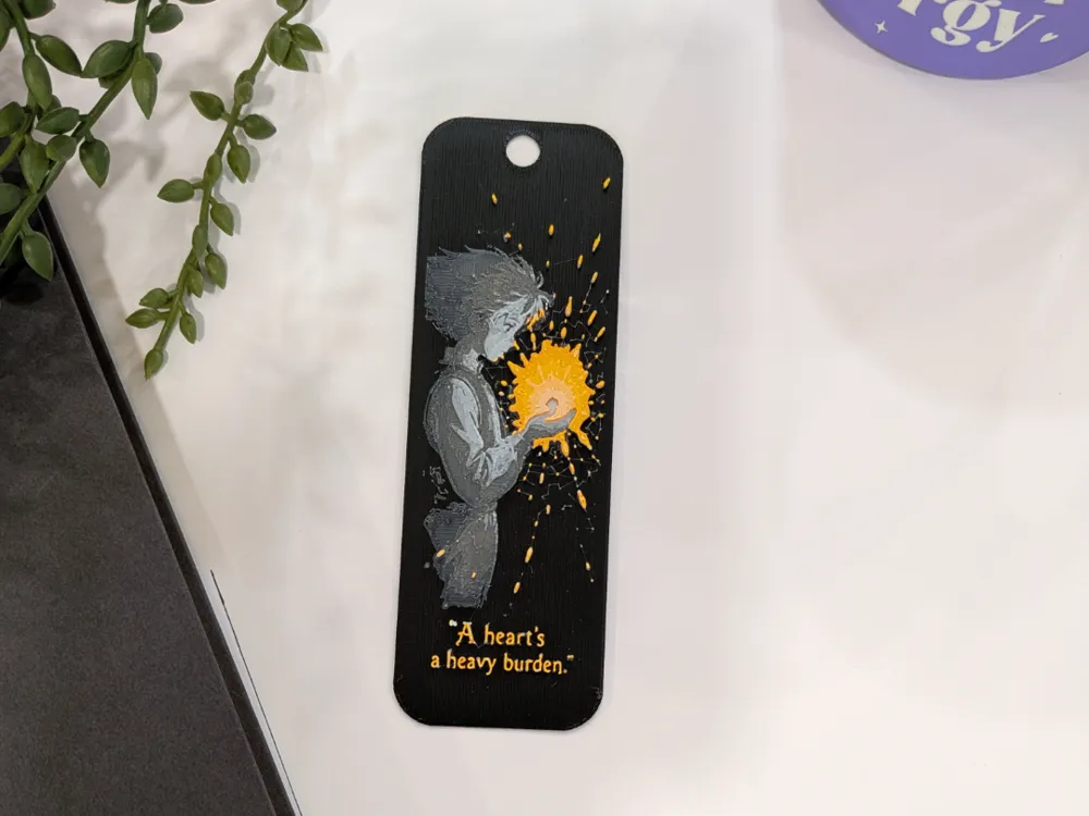 Moving Castle Wizard Bookmark
