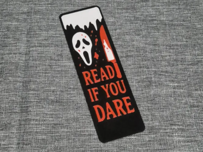 Read If You Dare Thriller Bookmark