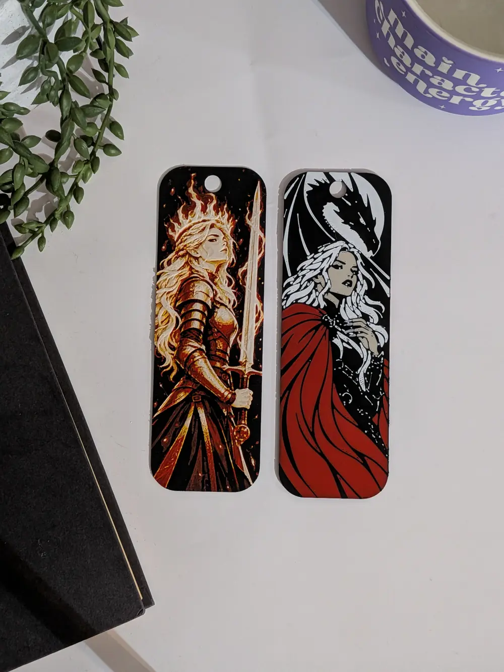 Throne of Glass Dual-Sided Bookmarks