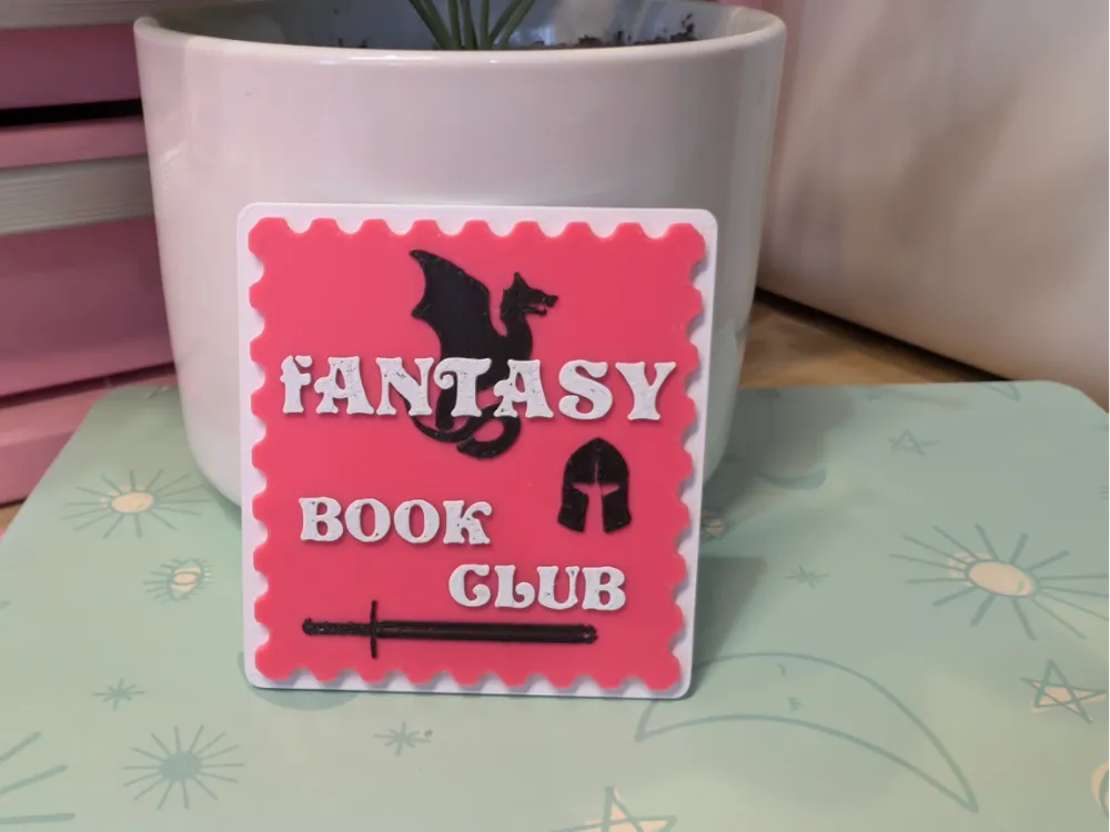 Fantasy Book Club Magnet