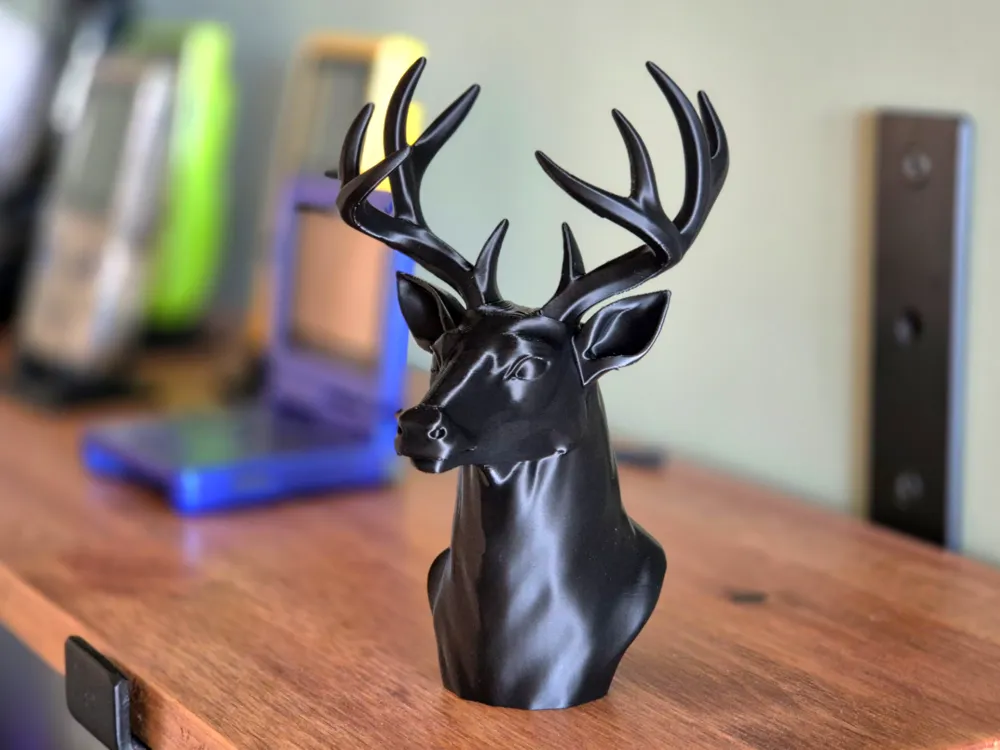 Stag Head Shelf Decor